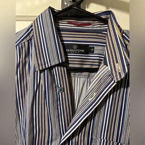 BUGATCHI MENS Dress Shirt Size Medium